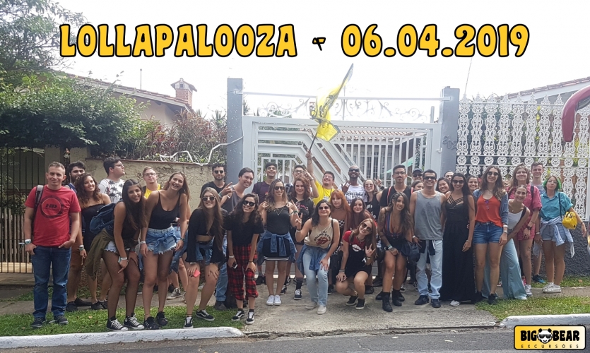LOLLAPALOOZA - 05, 06 e 07/04/2019