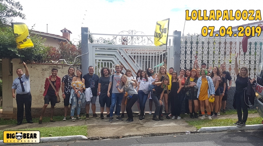 LOLLAPALOOZA - 05, 06 e 07/04/2019