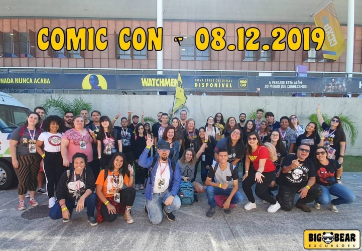 CCXP - Comic Con - 06, 07 e 08/12/2019