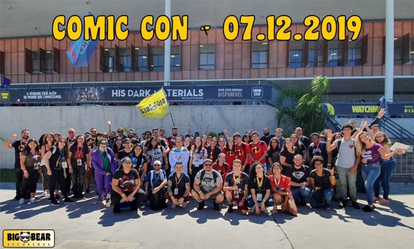 CCXP - Comic Con - 06, 07 e 08/12/2019