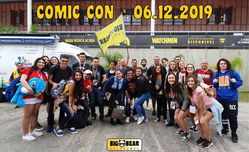 CCXP - Comic Con - 06, 07 e 08/12/2019