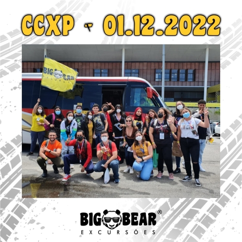 CCXP - Comic Con - 01, 02, 03 e 04/12/2022