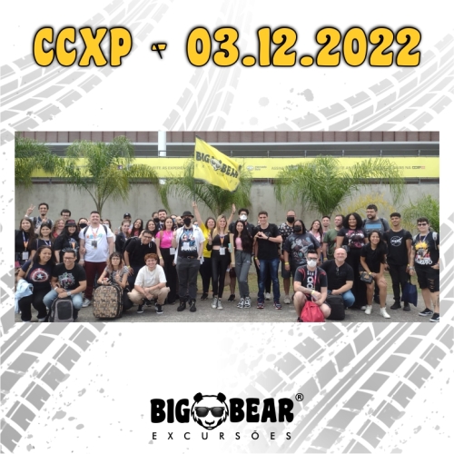 CCXP - Comic Con - 01, 02, 03 e 04/12/2022