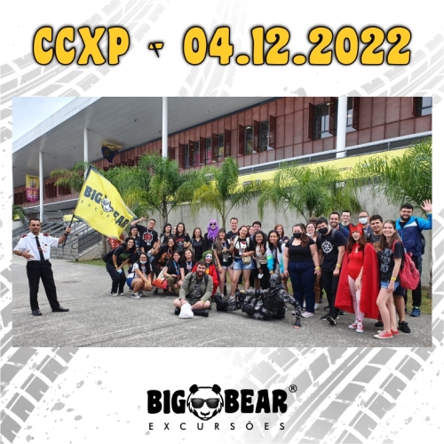 CCXP - Comic Con - 01, 02, 03 e 04/12/2022