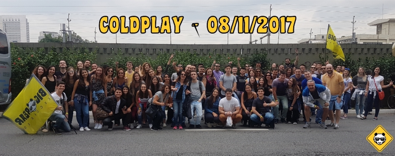 COLDPLAY - 07 e 08/11/2017